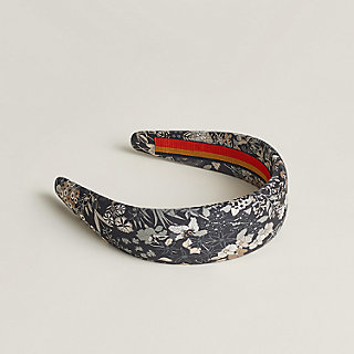 上品な花柄♪【HERMES】Elsa Bloom OS ヘアバンド カチューシャ elsa-bloom-headband--251034G